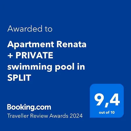 Appartement Renata + Private Swimming Pool In