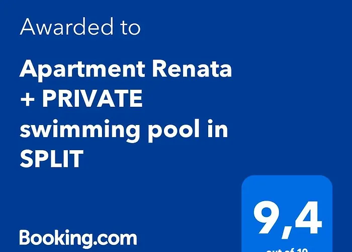 Appartement Renata + Private Swimming Pool In